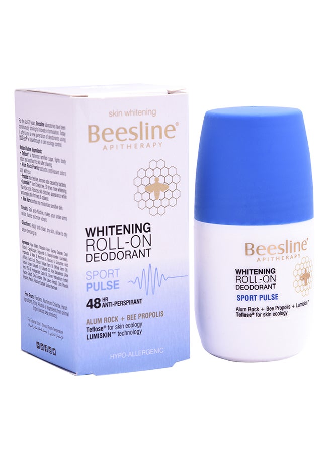 Beesline Sport Pulse Whitening Roll-On Deodorant 50ml - Image 2