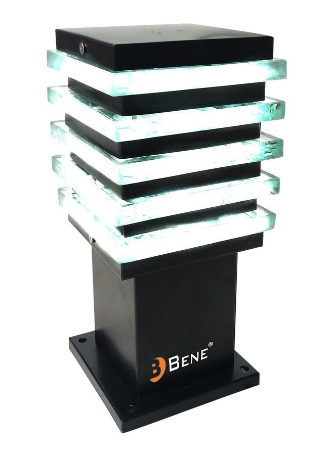 Bene مصباح خارجي على شكل مكعب ثلج BENE بدون لمبة، (أسود 11 سم، عبوة من 1 قطعة) - Image 5