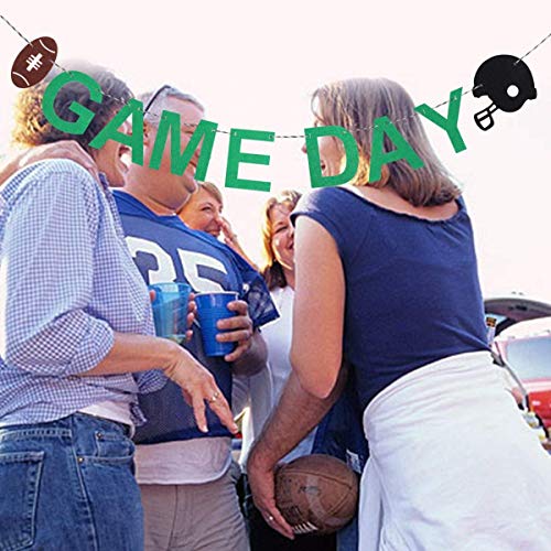 BinaryABC GAME DAY Banners,Football Game Day Decorations,Sport Game Day Party Supplies - Image 3