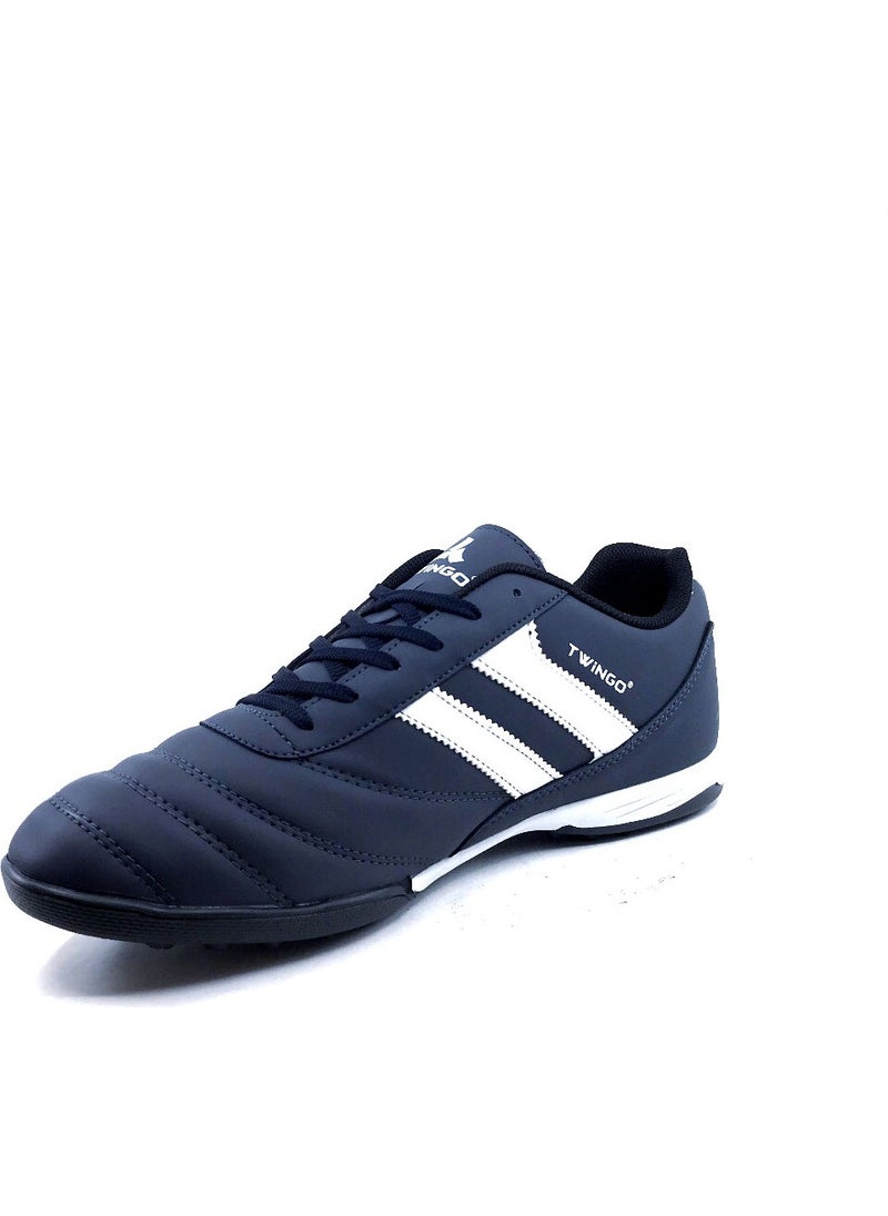 Navy-White Large Size Men's Artificial Turf Football Shoes - pzsku/Z608624E0BD20ED4B46DEZ/45/_/1733926656/ac02c838-f32d-44eb-b287-ee7b437e4586