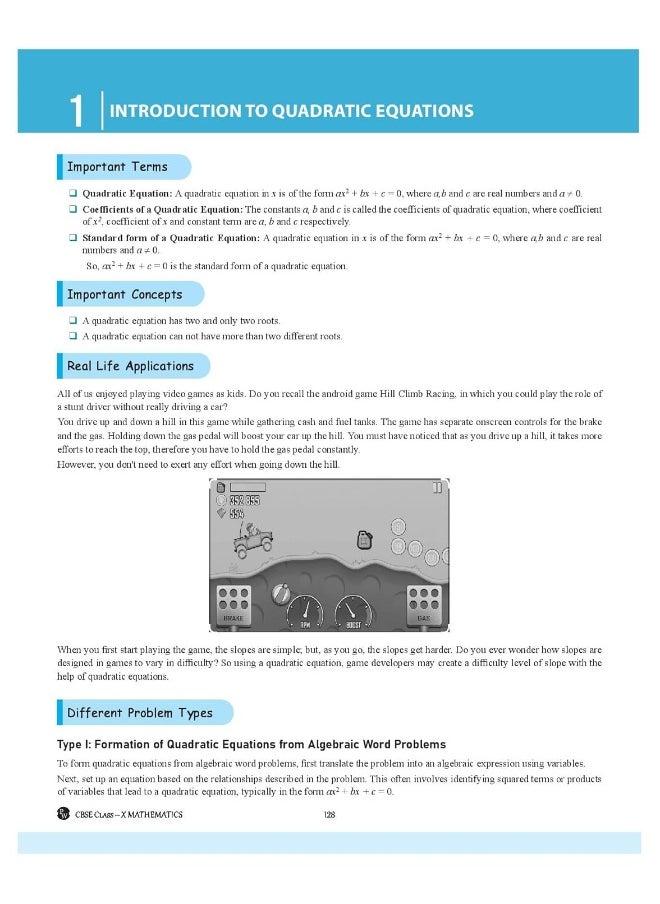 PW CBSE Question Bank Class 10 Mathematics with Concept Bank, Chapterwise and Topicwise Past Year Questions with Solved Papers for Board Exams 2025