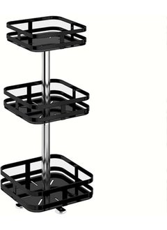 360 Rotating Condiments Metal Storage Rack Multi-Layer Condiments Turntable Spice Container Kitchen Supplies Rotatable Spice Rack Kitchen Storage Organizer - pzsku/Z608638AD1EC0E570F5A3Z/45/_/1727601649/6a32f27e-eec5-446f-9f5b-adcf76001bc3