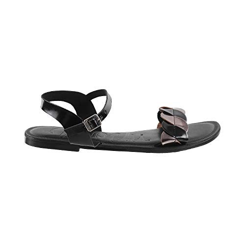 Mochi Womens Synthetic Black Sandals (Size (3 UK (36 EU)) - Image 2