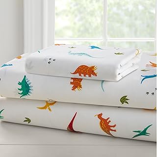 Wildkin Wildkin Kids 100% Cotton Toddler Sheet Set for Boys & Girls, Bedding Set Includes Top Sheet, Fitted Sheet, Standard  - Image 1