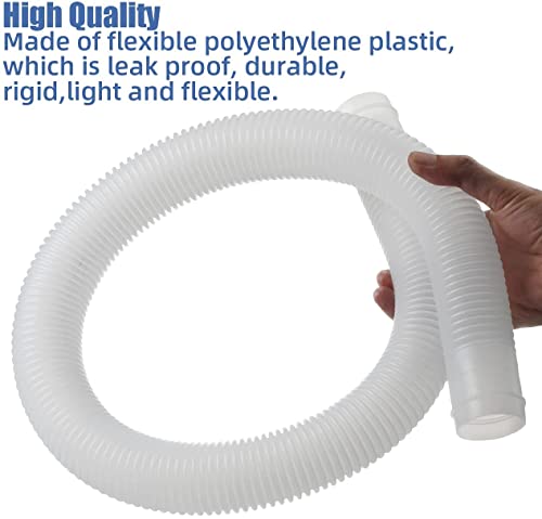 Dimakung 1.5" X 3ft Pool Skimmer Hose Replacement for Intex Above Ground Pool Skimmer Pump Transfer Hose Part # 10531 25016 - Image 5