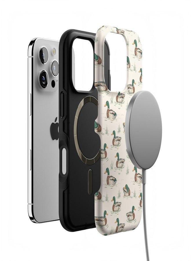 Casely جراب Casely لهاتف iPhone 16 Pro | Mallard & Co. | مجموعة Boyfriend | تصميم جريء وواقي | متوافق مع MagSafe - Image 4