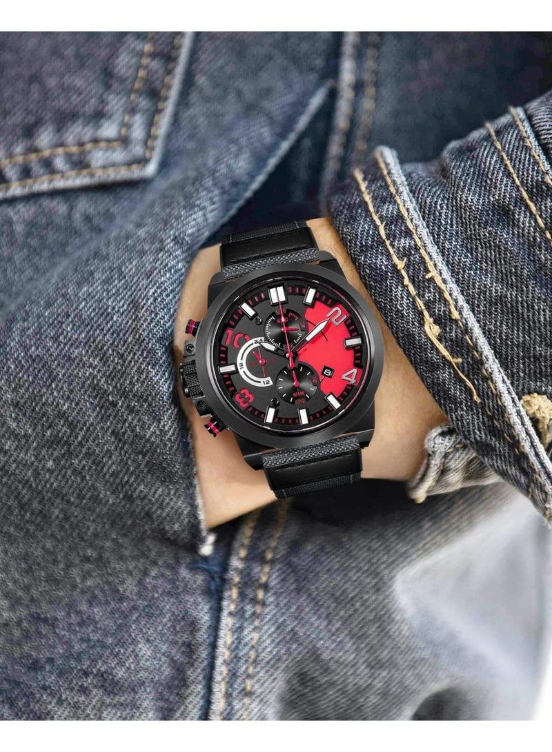 سوار من القماش والنايلون مقاس 22 مم متوافق مع ساعات سامسونج جالاكسي ووتش 3 مقاس 45 مم / 46 مم / جير إس 3 / هواوي ووتش جي تي 2 إي / جي تي (42 مم، 46 مم) / جي تي 2 برو / جي تي 2 مقاس 46 مم / هونر ماجيك ووتش 2 مقاس 46 مم / أمازفيت جي تي آر مقاس 47 مم / جي تي آر 2 / 2 إي (رمادي) - Image 3