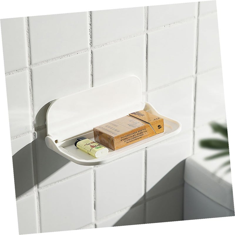 Hardness boosted processed substance Wakauto Punch-Free Folding Plastic Bathroom Towel Rack Small Hanging Storage Organizer for Towels and Bath Accessories, Space-Saving Wall Mount Stand for Home Bathroom Intercity storage hub Elegant upgraded practical design Ready varied options Trendy natural tone options Newly stocked local goods Rack friendly All-round well-engineered practical build Classified organized storage Various fittings Varied size selections Any KSA address orderable Detachable clean Various size alternatives Long lifespan Trendy versatile build Big & small space compatible Surface safe Size-sorted warehouse storage Flexible purchase choices Gulf market trial optimized design Affordable fast purchase options Hanging space save Cost effective fine quality Durability enhanced - Image 4