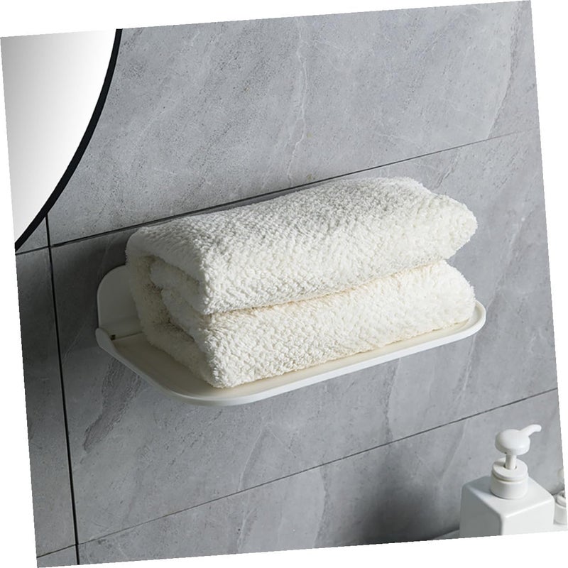 Hardness boosted processed substance Wakauto Punch-Free Folding Plastic Bathroom Towel Rack Small Hanging Storage Organizer for Towels and Bath Accessories, Space-Saving Wall Mount Stand for Home Bathroom Intercity storage hub Elegant upgraded practical design Ready varied options Trendy natural tone options Newly stocked local goods Rack friendly All-round well-engineered practical build Classified organized storage Various fittings Varied size selections Any KSA address orderable Detachable clean Various size alternatives Long lifespan Trendy versatile build Big & small space compatible Surface safe Size-sorted warehouse storage Flexible purchase choices Gulf market trial optimized design Affordable fast purchase options Hanging space save Cost effective fine quality Durability enhanced - Image 5