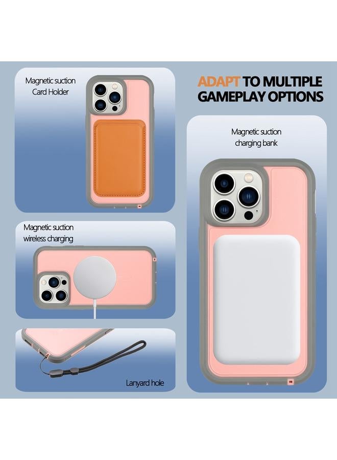 S-TOP Case For iPhone 15 Plus Defender Series XT MagSafe Magnetic PC + TPU Shockproof Phone Case - Image 4