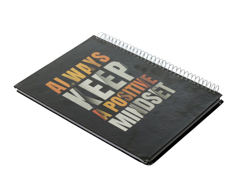 Extra Line University Notebook Spiral Wire 120 Pages All Roads Design Hard Cover A4 professional notebook for students and travelers roads - Image 2