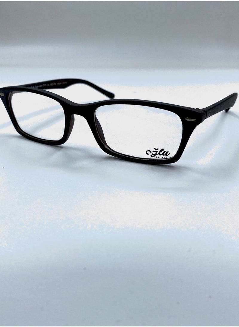 Oglu - Optical Rectangular Eyeglass Frame - Image 1