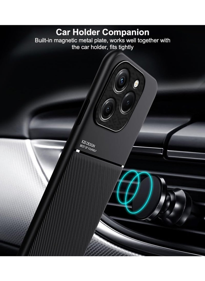 ماركة غير محددة - (realme c63 /c61 cover) جراب شيلد ضد الصدمات وحماية كاملة بملمس جلدي فاخر واطار مرن مزود بحماية للكاميرا ضد الخدوش لهاتف ريلمي سي 63 /سي 61 - Image 1