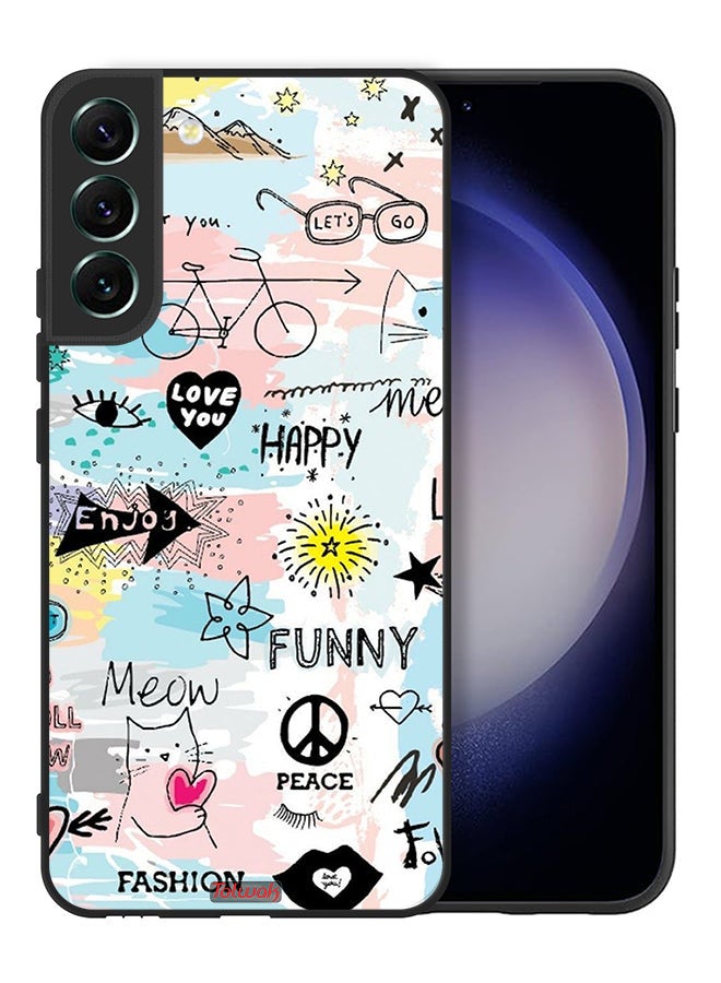 Tolwak Samsung Galaxy S22 5G Protective Case Cover Love You Tags - Image 2