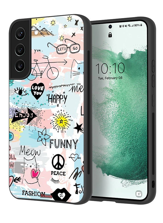 Tolwak Samsung Galaxy S22 5G Protective Case Cover Love You Tags - Image 1