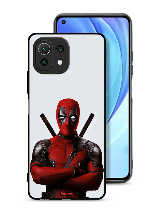 Tolwak Xiaomi Mi 11 Lite Protective Case Cover Deadpool - Image 1