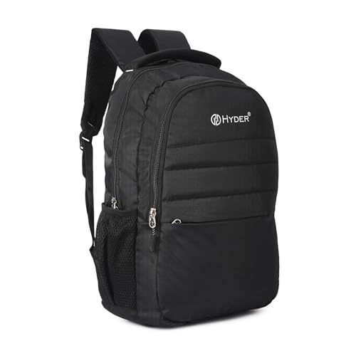 HYDER Vision 25L Unisex Multi-functional Laptop Bag/Backpack for Men and Women - Perfect Bags for College, School, and Business Travel with Padded Sleeve For Laptops Protection (Black) - Image 1