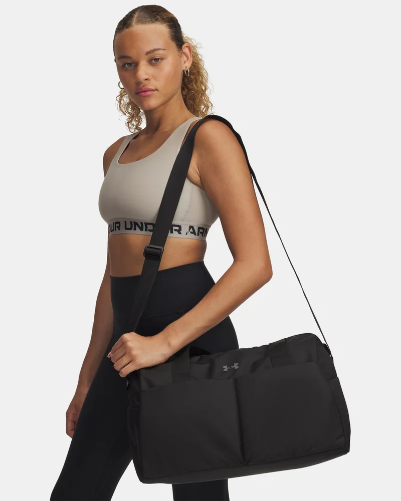 Under Armour Black Women's Studio Lite Duffel Bag for Women | Best Price UAE