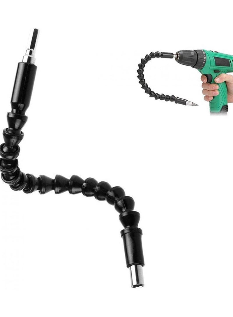 Flexible Drill Bit Extension, Flexible Extension Screwdriver 1/4 Inch Hex - Image 1
