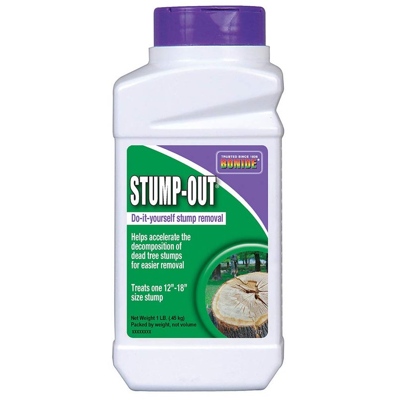 Bonide Stump-Out Granules, Do-it-Yourself At Home Stump Removal Pellets, 1 lb. Fast-Acting Formula for Outdoor Use (Packaging May Vary) - Image 1