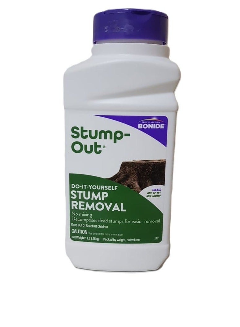 Bonide Stump-Out Granules, Do-it-Yourself At Home Stump Removal Pellets, 1 lb. Fast-Acting Formula for Outdoor Use (Packaging May Vary) - Image 2