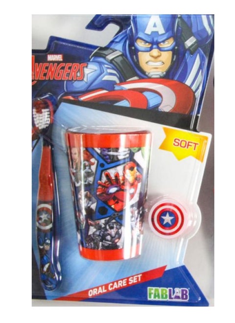 Soft Toothbrush Captain America