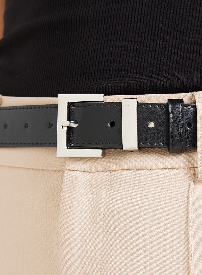 Ginger Ladies Belt With Silver Buckle  - Image 4