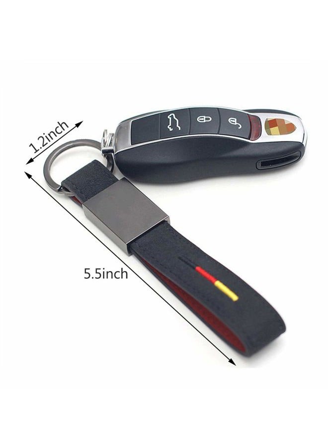 BOLLAER Luxury Key Rings Car Valet Keychain, Car Keychain for Porsche Audi Mercedes BMW Cadillac Lexus Ford, Keyring Gift for Man and Women - Image 2