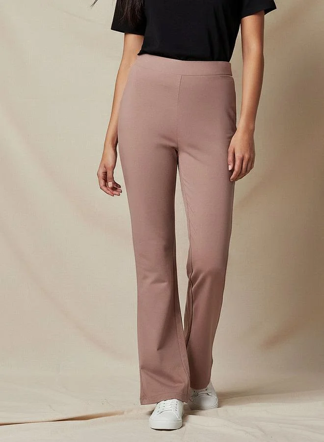 High Rise Bootleg Leggings