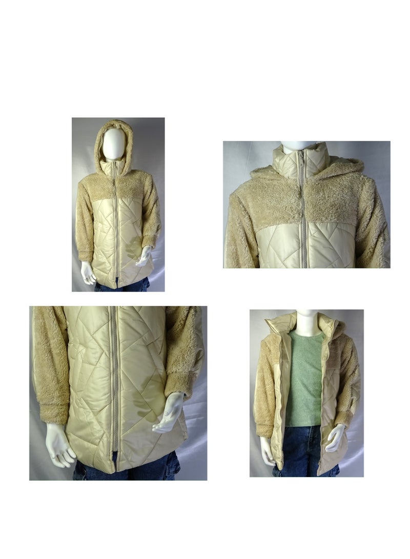 شلــــتر صناعة تركية فاخرة؛ جاكيت بنات بسحاب لفصلي الخريف و الشتاء من مجموعة شلــــــتر 35438 - Image 1