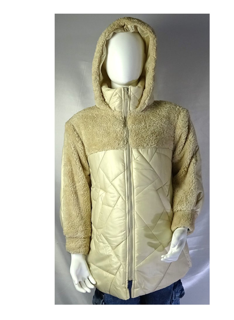 شلــــتر صناعة تركية فاخرة؛ جاكيت بنات بسحاب لفصلي الخريف و الشتاء من مجموعة شلــــــتر 35438 - Image 2