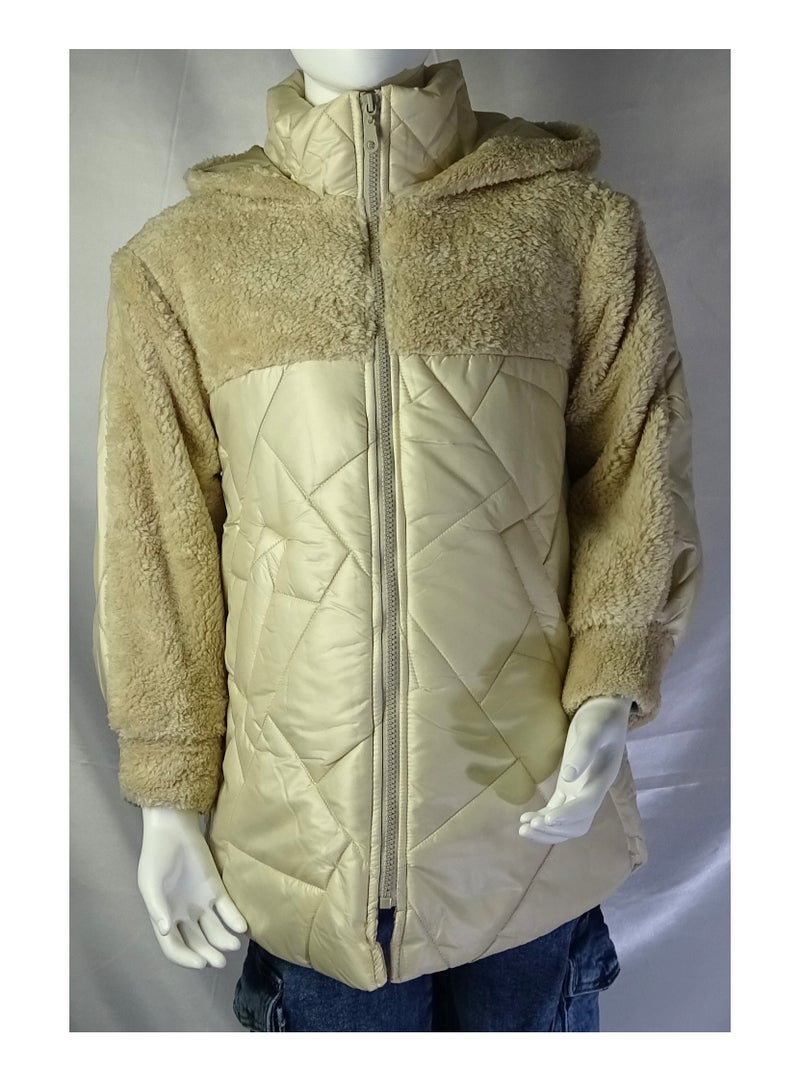 شلــــتر صناعة تركية فاخرة؛ جاكيت بنات بسحاب لفصلي الخريف و الشتاء من مجموعة شلــــــتر 35438 - Image 3