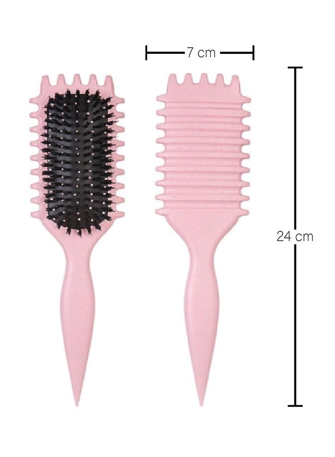 Generic Curly Hair Brush Defining, Curly Hair Brush FOR girls, Curl Define Styling Brush for Curly Hair,Shaping and Styling  - Image 4