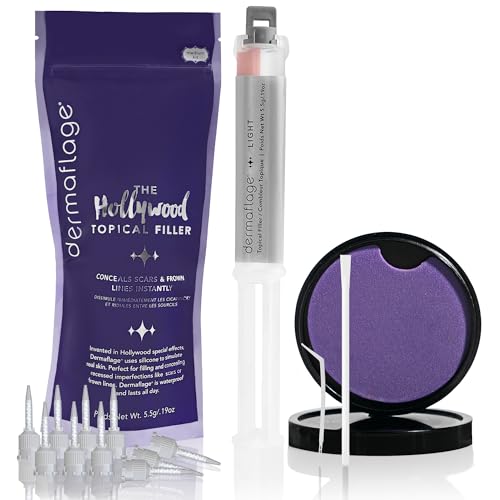 Dermaflage Scar Filler Kit Light Deep Scar Cover and Waterproof Concealer for Acne Scars Wrinkles and Ice Pick Scars Makeup 1 mo supply - Image 2