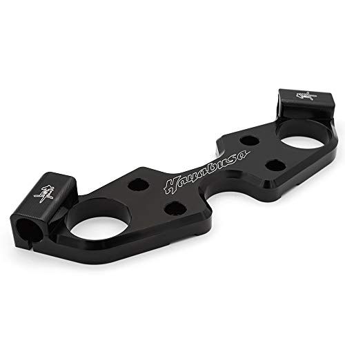 DEFUMP PROCNC CNC Motorcycle Lowering Triple Tree Front End Upper Top Clamp Fit for Hayabusa GSXR1300 1999 2007 2008 2009 2010 2011 2012 2013 2014 2015 2016 2017 2018 2019 2020 (Black) - Image 4