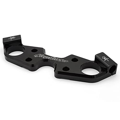 DEFUMP PROCNC CNC Motorcycle Lowering Triple Tree Front End Upper Top Clamp Fit for Hayabusa GSXR1300 1999 2007 2008 2009 2010 2011 2012 2013 2014 2015 2016 2017 2018 2019 2020 (Black) - Image 5