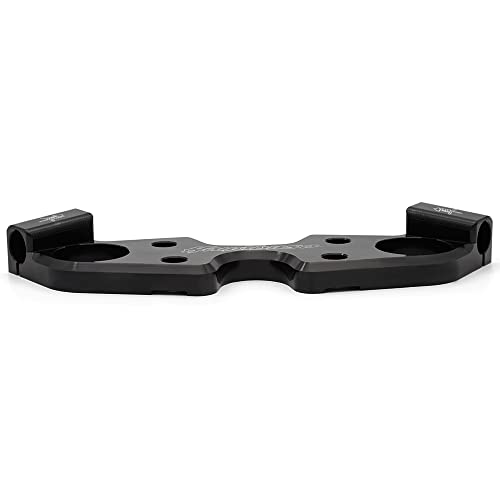 DEFUMP PROCNC CNC Motorcycle Lowering Triple Tree Front End Upper Top Clamp Fit for Hayabusa GSXR1300 1999 2007 2008 2009 2010 2011 2012 2013 2014 2015 2016 2017 2018 2019 2020 (Black) - Image 3