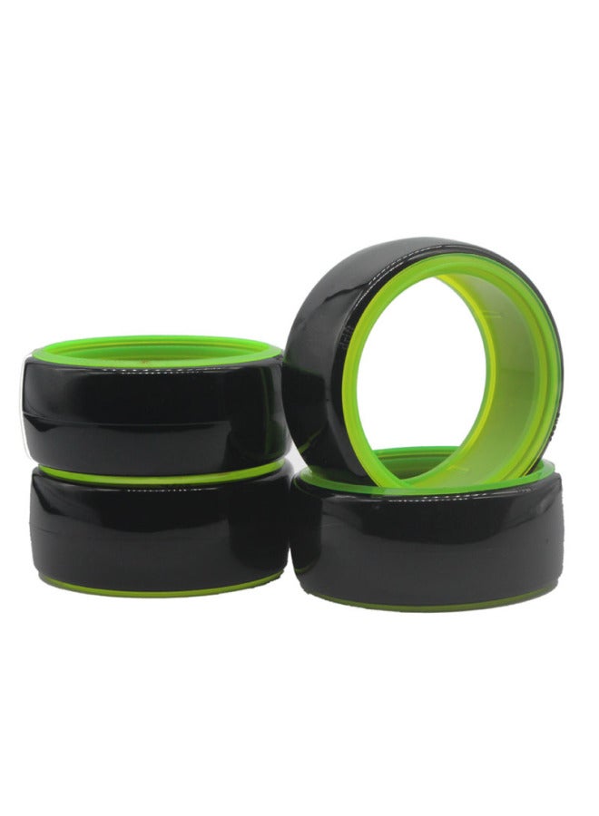 1:10 Drift Tire Bald Head Shockproof Belt Liner Double-layer Drift Tire Leather Aggregate Cherry Blossom 94123, Etc.-Color:Orange  - Image 5