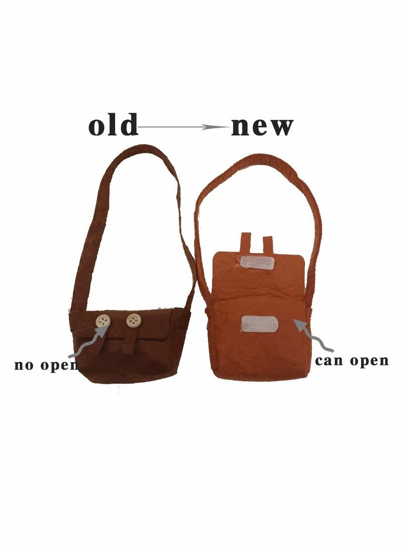 SYOSI Duck Stuffed Animal Toy Yellow Soft Plush for Kids Girls DIY Hugglable with Cute Hat and Costume Best Gifts - Image 5