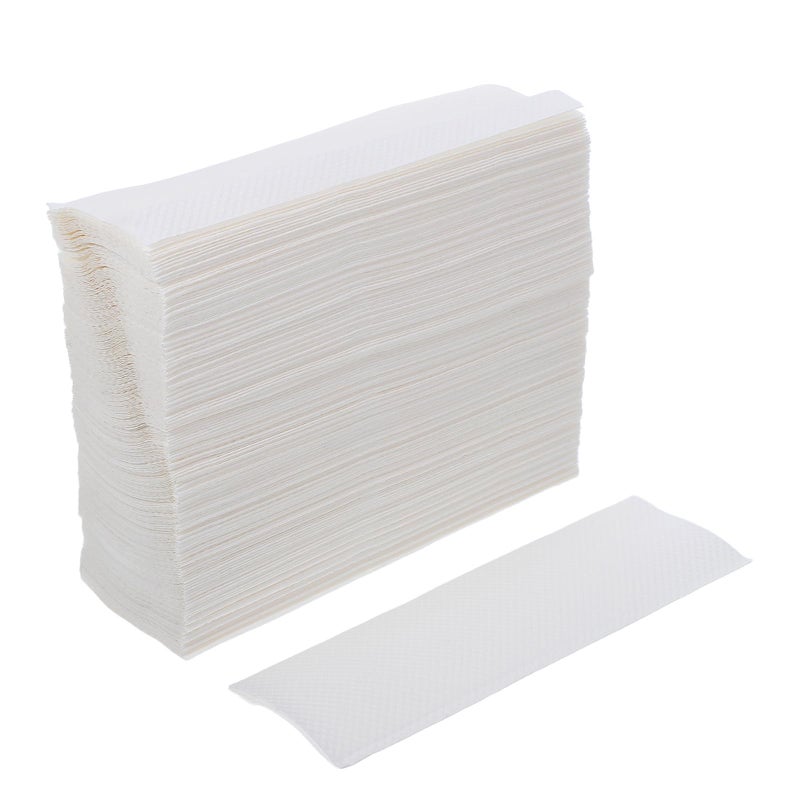 Thickened Commercial Paper Towels 200 Sheets Pack Absorbent For Kitchen And Bathroom Use - Image 2