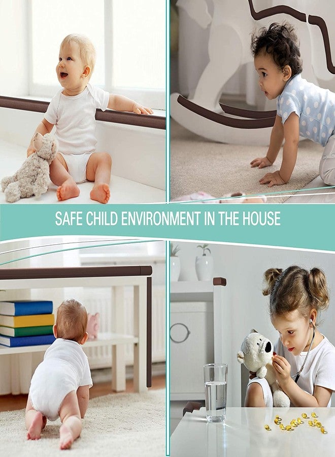 Roktry Baby Proofing Edge and Corner Guards, 8 Rubber Proofing Corner Protector, 2 Meters Furniture Edge Bumper Guard Baby Corner Edge Protector for Walls Furniture - Image 2