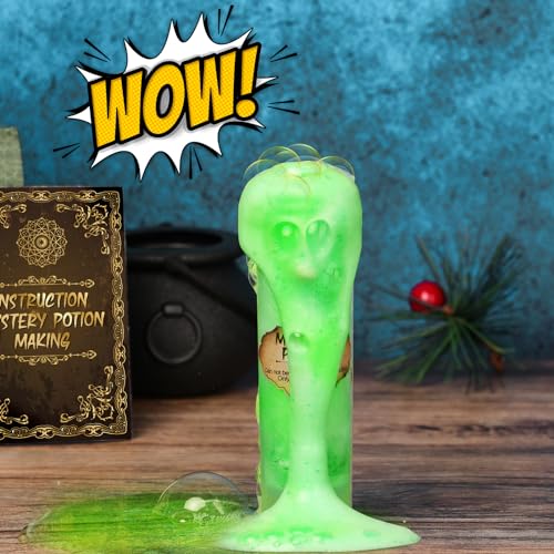 UOMTFAI Mystery Potion Craft Kit for Kids, Mix 20 Magic Wizard Potion, Creative Christmas Decorations Birthday Gifts Toys for Boys and Girls Age 6 7 8 9 10+ - Image 2