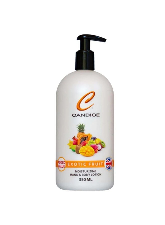 كانديس لوشن لترطيب وتغذية الجسم واليدين بخلاصة الفواكة - 350مل