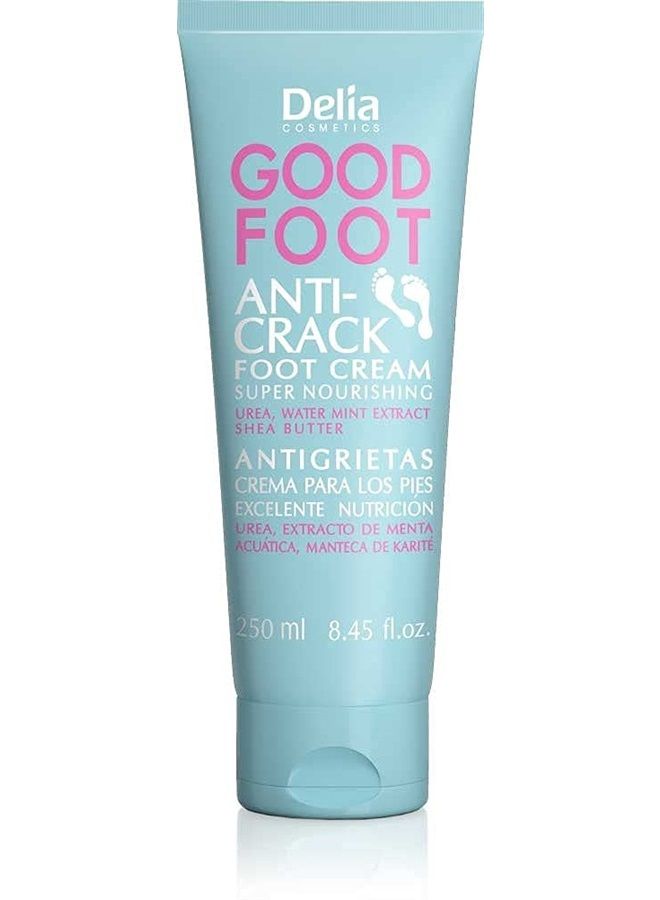 Good Foot Delia Anti-Crack Foot Cream Super Nourishing 8.45oz - Image 1