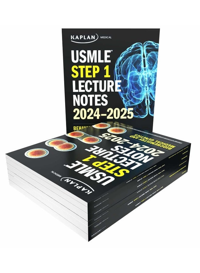 USMLE Step 1 Lecture Notes 2024-2025: 7-Book Preclinical Review  - Image 1