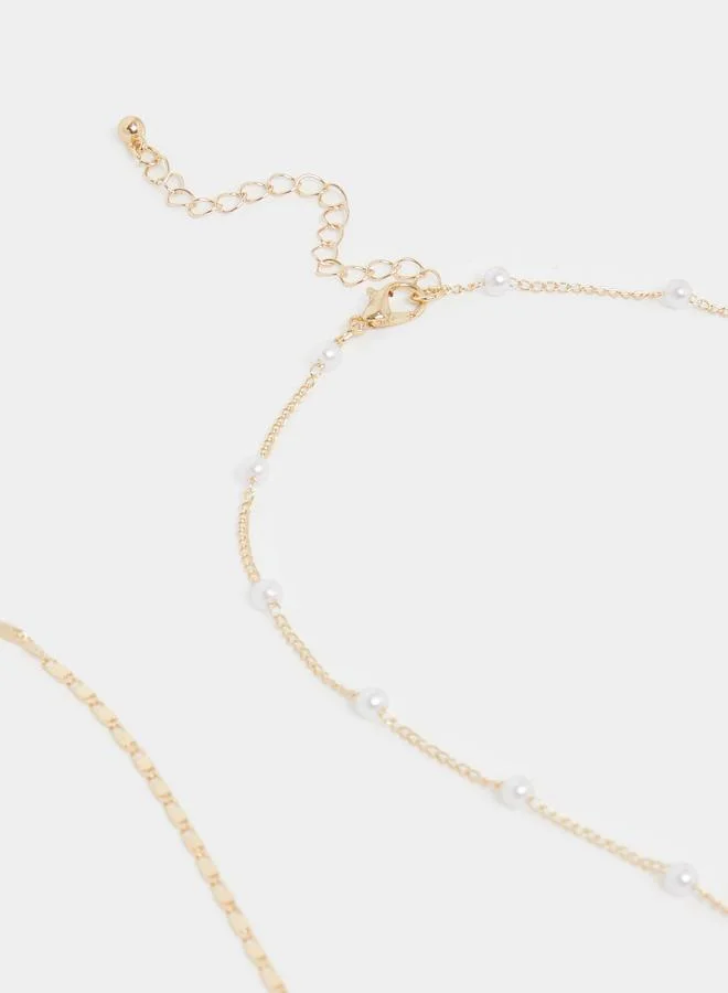 Styli Set of 4 - Assorted Chain Necklace