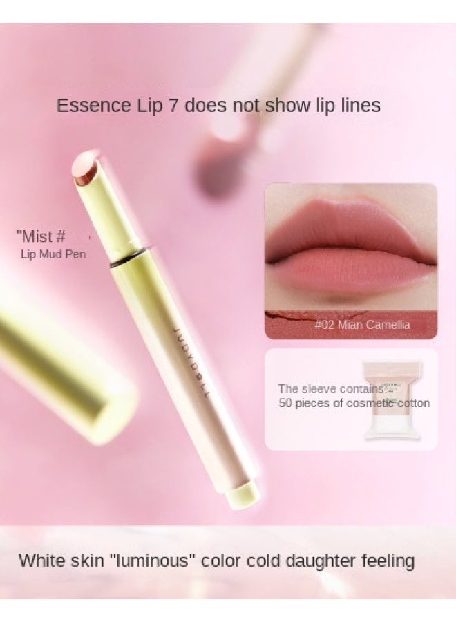 Lip Mousse Pen Liquid Lipstick, Long-lasting Non-smudge Transfer-proof, Hydrating Moisturizing, High-end Velvet Matte Finish - Image 2