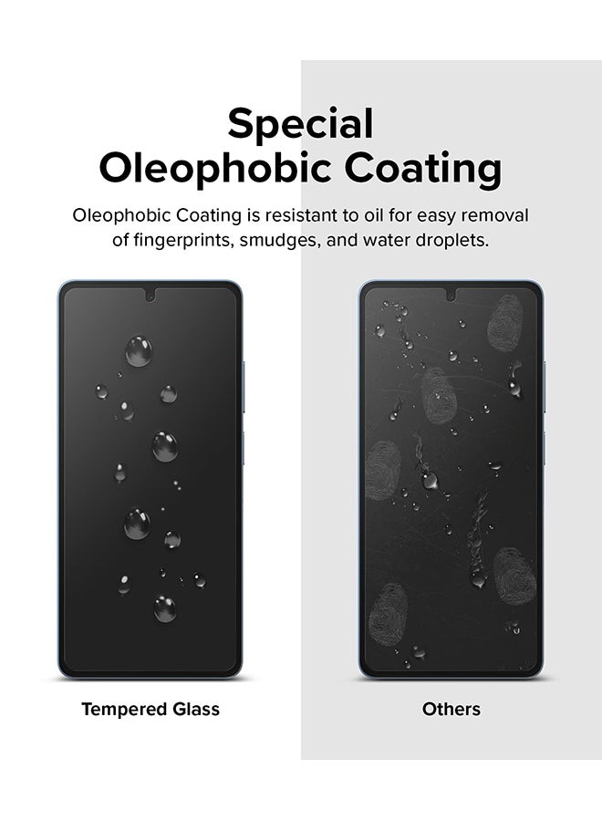 رينجك واقي شاشة زجاجي مقوى بغطاء كامل لهاتف Redmi Note 12 Pro 5G / Redmi Note 12 Pro Plus 5G / Poco X5 Pro 5G مع مجموعة التثبيت عبوتين - Image 5