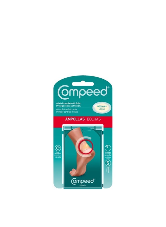 Compeed Blister Plasters Medium Size x5 - Image 1