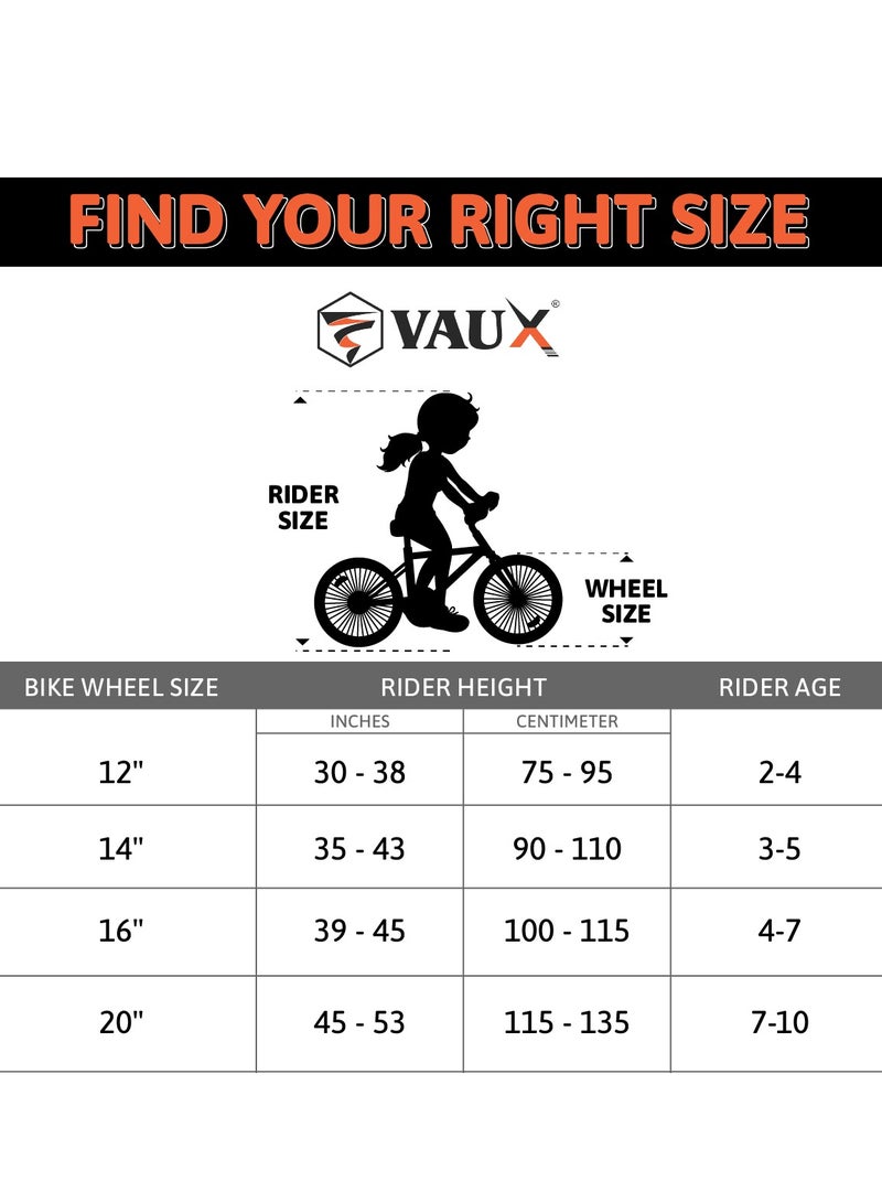 Elite Vaux - Elite Kids Bike 14 Inch - Black - Image 2